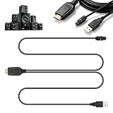 VETOLAKA Cavo convertitore da HDMI ARC a ottico, 1 m, 192 kHz, 24 bit, con funzionamento USB, adattatore da HDMI a Toslink, supporta Dolby DTS 5.1 per TV a soundbar e home theatre