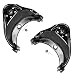 Detroit Axle - 2WD Only Both (2) Front Upper Driver & Passenger Side Control Arm and Ball Joint Assembly - 10-Year Warranty - 2WD and 2500 Models AT 7200/7300 GVW - Tahoe Yukon C1500 Savana Express