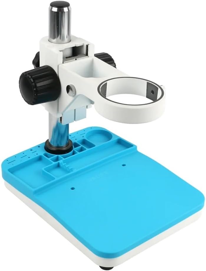 Microscope Accessories Kit Heat Insulation Silicone Insulation Pad PC Phone Repair Storage Platform for Stereo Microscope Stand Microscope Slides