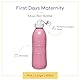 First Days Maternity – Maxi-Peri-Flasche für eine lange beruhigende Reinigung ohne Nachfüllen während des Gebrauchs – Krankenhaustasche, unverzichtbar für die postpartale Pflege (Rosa)