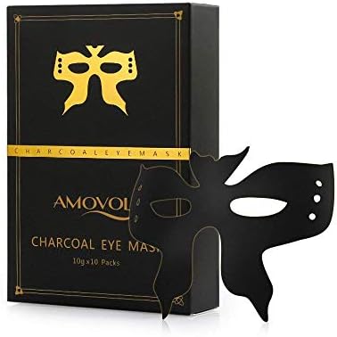 Eye Gel Mask, Anti-Wrinkle & Dark Circle Eye Pads Puffiness Removing Charcoal Eye Mask Patches For Women/Men With Lifting, Firming and Hydrating Eye Serum, Best Gifts for Women Men, 10 Pairs