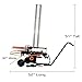 Do All Outdoors Raven Automatic Clay Pigeon Thrower - Skeet Thrower Machine with Integrated Wheels and Transport Handle