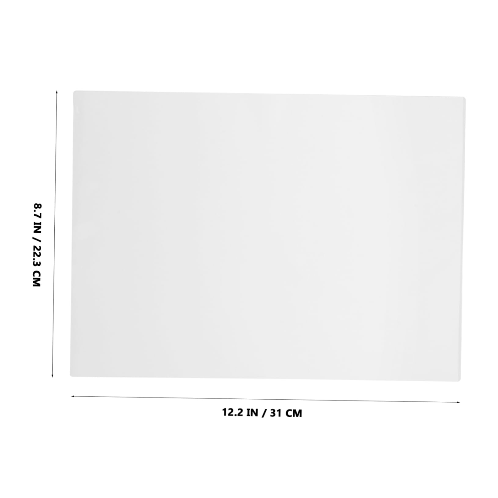 100pièces Plastification Transparentes Plastique Pour Documents Et Photos Film De Lamination Thermique Et Étanche