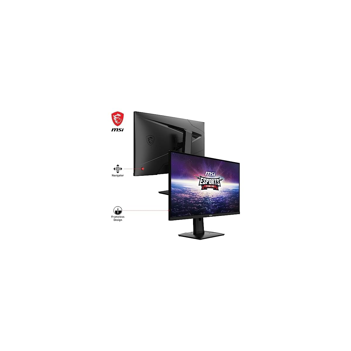 MSI G274QPX PC 68,6 cm (27") 2560 x 1440 Pixel Quad HD Nero - immagine 4