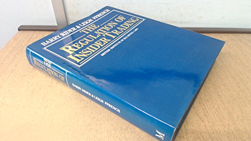The regulation of insider trading