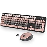 Facile à utiliser et Plug and Play : profitez d'une portée de 10,7 m avec un nano-récepteur 2 en 1. Aucun logiciel supplémentaire n'est nécessaire : il suffit de brancher le récepteur USB pour utiliser votre combo clavier et souris sans fil rose. Gardez votre bureau bien rangé tout en évitant les retards ou les chutes de connexion
