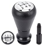 【Verbessern Sie das Fahrerlebnis】 Dieser 5-Gang-Schaltknauf hat ein elegantes Design und eine hervorragende Qualität. Toller Ersatz für Ihren alten Schaltknauf. Darüber hinaus kann der neue Schaltknauf Ihr Fahrerlebnis und Ihr Manipulationsgefühl verbessern und sorgt für ein schnelleres und reibungsloseres Schalten.