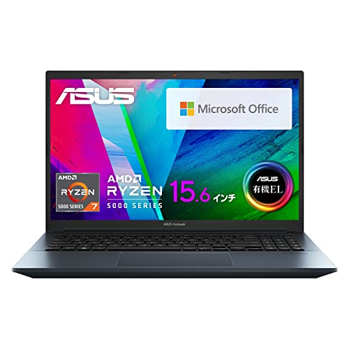 ASUS オフィス付きノートパソコン Vivobook Pro 15 OLED M3500QA M3500QA-L1043WS/A