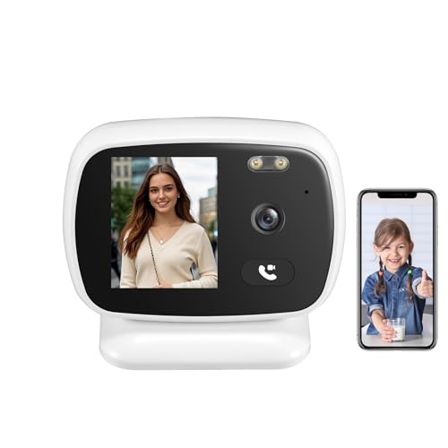 Video Calling Security Camera,Kids' Instant Video Call One-Tap FaceTime with Parents,2-Way Audio &...