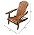 Leigh Country Folding Adirondack Chair-Natural Outdoor/Patio Furniture