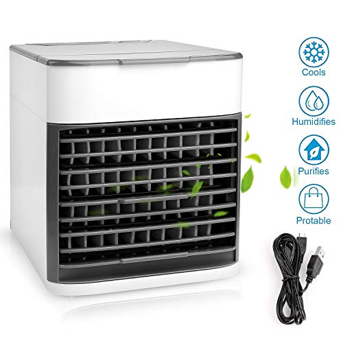 VAlinks Portable Personal Space Air Cooler, 3 in 1 Evaporative Air Cooler Fan