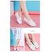Fashionable Slip on Nurse Shoes, Women Platform Hollow Out Breathable Leather Non-Slip White Nursing Shoes, Casual Walking Driving Flats, Ideal for Medical Healthcare Crews(7.5)