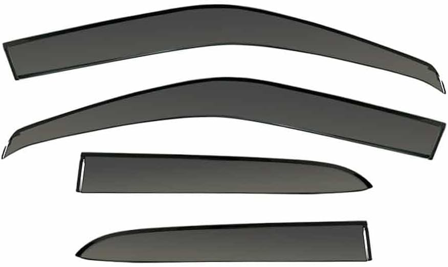 Car Windshield Rain Guards for Daihatsu Rocky MK1-A200 2019-2024, Front Rear Window Wind Deflectors Visors Waterproof Deflector Windows Exterior Accessories