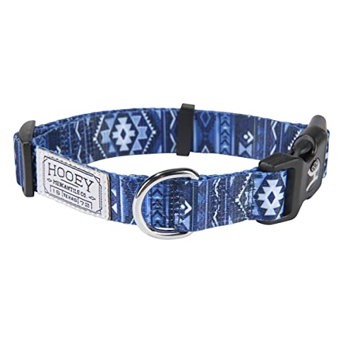 Hooey Nomad Dog Collar, Durable Polyester Webbing Collar with Graphic-Inspired Prints, Ombre Aztec, Medium Hooey Nomad Dog Collar, Durable Polyester Webbing Collar with Graphic-Inspired Prints, Ombre Aztec, Medium