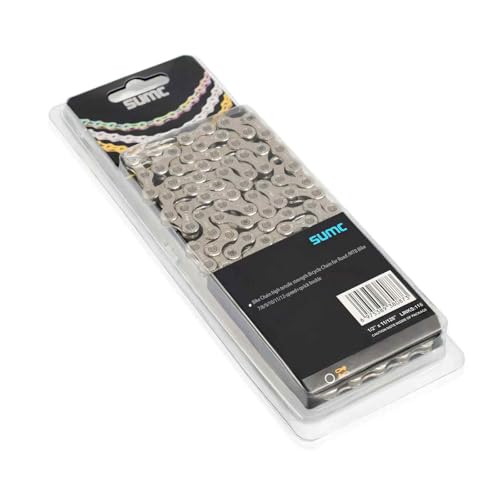 Bike Chain 116 Links 1/2”X3/32” for 6/7/8-Speed