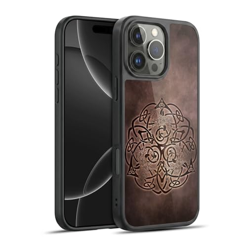 Coque iPhone 16 Pro Max anti rayures motif celtique Brigid Ashwood