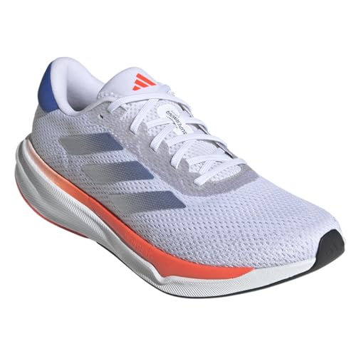 adidas Adidas Men's Supernova Stride, White/Team Royal Blue/Solar Red, 6.5