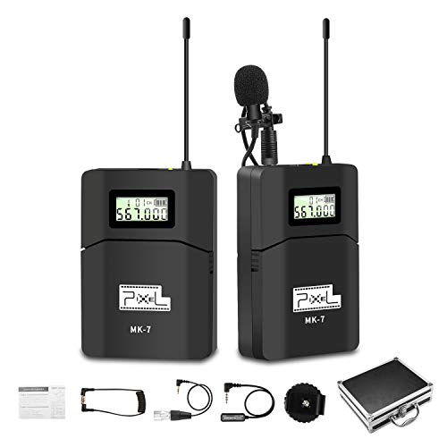 Lavalier Mikrofon Kabello DSLR Funkmikrofon für Camcorder, DSLR-Kameras Sprache Vortrag Bühnen Aufführung (MK-7)