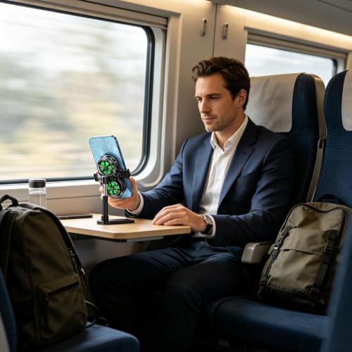 Enfriamiento de teléfono para streaming en directo y vlogs en exterior 2