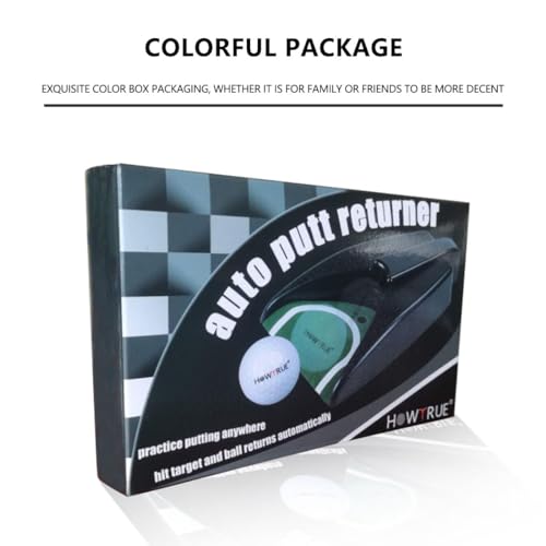ANMEISH Golf Automatic Putting Cup, Golf Ball Returner Ball Automatic Putting Returning Machine Practice Hole for Indoor Outdoor Golfs Practice - Image 6