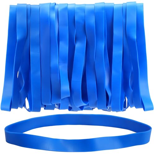 Élastiques bleus #107 LotFancy pour regrouper les gros volumes de papier sans risquer la rupture