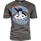Blue 84 Memphis Grizzlies NBA Officially Licensed T-Shirt Ringspun Slam Mascot Black, Medium