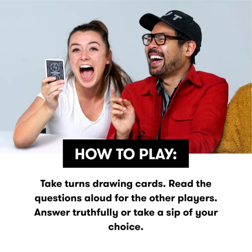 Truth Or Drink Tod: The Card Game By Cut - 410 New & Updated Hilariously Funny & Personal Questions + Blank Cards - Perfect Adult Card Game For Parties And Game Night #TOP4