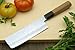 Yoshihiro VG10 46 Layers Hammered Damascus Nakiri Japanese Vegetable Knife 6.5'' (165mm) Ambrosia Handle