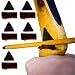 Calf Hair Arrow Rest for Traditional Bows Shatterproof Archery (Universal 5 Pack)