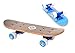 Funbee OFUN247B Skateboard, Unisex bambini, Multicolore, Bambino