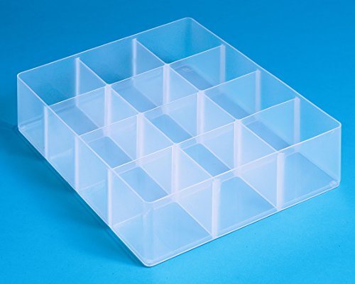 Archivo 2000 Really Useful Box® Einsatz/ LGTRAY12 B37xH9xT30 cm transparent 12 Fächer