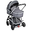 Safety 1st Kinderwagen, 3-in-1 Hello hangmat, kan worden omgezet in babyzitje + Cosi geometrische adapter
