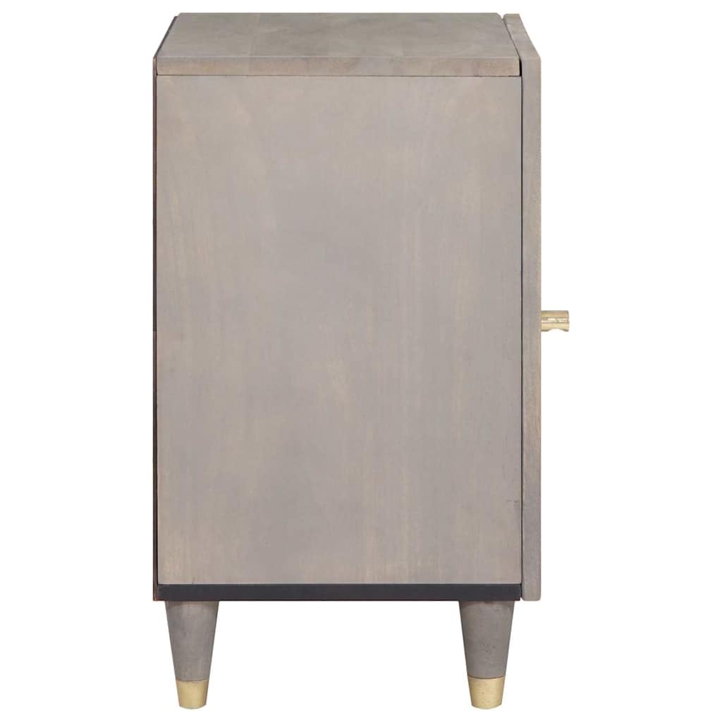 Gabinete de baño de madera de mango gris, 38 x 33 x 58 cm, almacenamiento pequeño para salas de baño compactas, diseño moderno con puerta única, fácil montaje