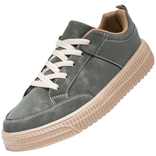 Men's Fashion Sneakers Lightweight Comfortable Tennis Walking Shoes Lace Up2