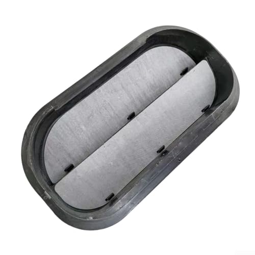 Deflector de escape de ventilación de aire para parachoques trasero para Q5 para A4 para A3, para Jetta para Passat, deflector de plástico ABS inserto de rejilla inferior 6R0819465 repuesto negro
