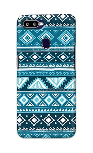Image of PRINTFIDAA Coloured Tribal Pattern Hard Back Cover for Oppo F9 / Oppo F9 Pro /Realme 2 Pro /Realme U1, RMX1801, RMX1807 Back Cover -(P6) KAT1008