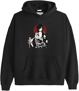 Dororo to Hyakkimaru Kagemitsu Daigo hoodie black 8