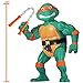 Teenage Mutant Ninja Turtles 83398CO TMNT Classic Giant 12-INCH Scale Figure-Michelangelo. Inspired by Original 1988 TV Show. Collectors Item for Kids 4 Years and Over, Green