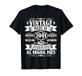 Photo Gallery vintage 24th birthday men born 2001 24 years old bday mens maglietta Photo Gallery vintage 24th birthday men born 2001 24 years old bday mens maglietta