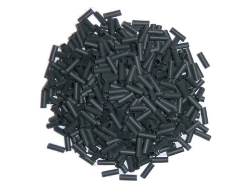 MilleniumHair 100 Shrinkies - Shrink Links - Schrumpfhülsen - Schwarz - Extensions - Haarverlängerung Cover