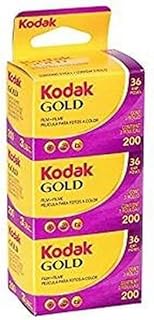 3 x Kodak Gold 200 ISO 36 Exposures, 35-mm Reel Photo Films Colour.