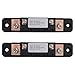 2PCS DC Current Shunt 50A 75mV, Manganin Resistor For Ammeter, FL-2C Style Panel Meter, 0.5% High Precision Industrial Ampere Sensor