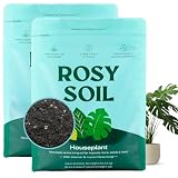 Rosy Soil Houseplant Potting Soil, 8 Quarts, Pack of 2