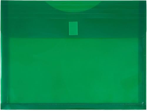 Miniatura 5 de JAM Paper sobres expandibles con cierre de velcro de 934x1112pulgadas con 1pulgada de expansión, Azul