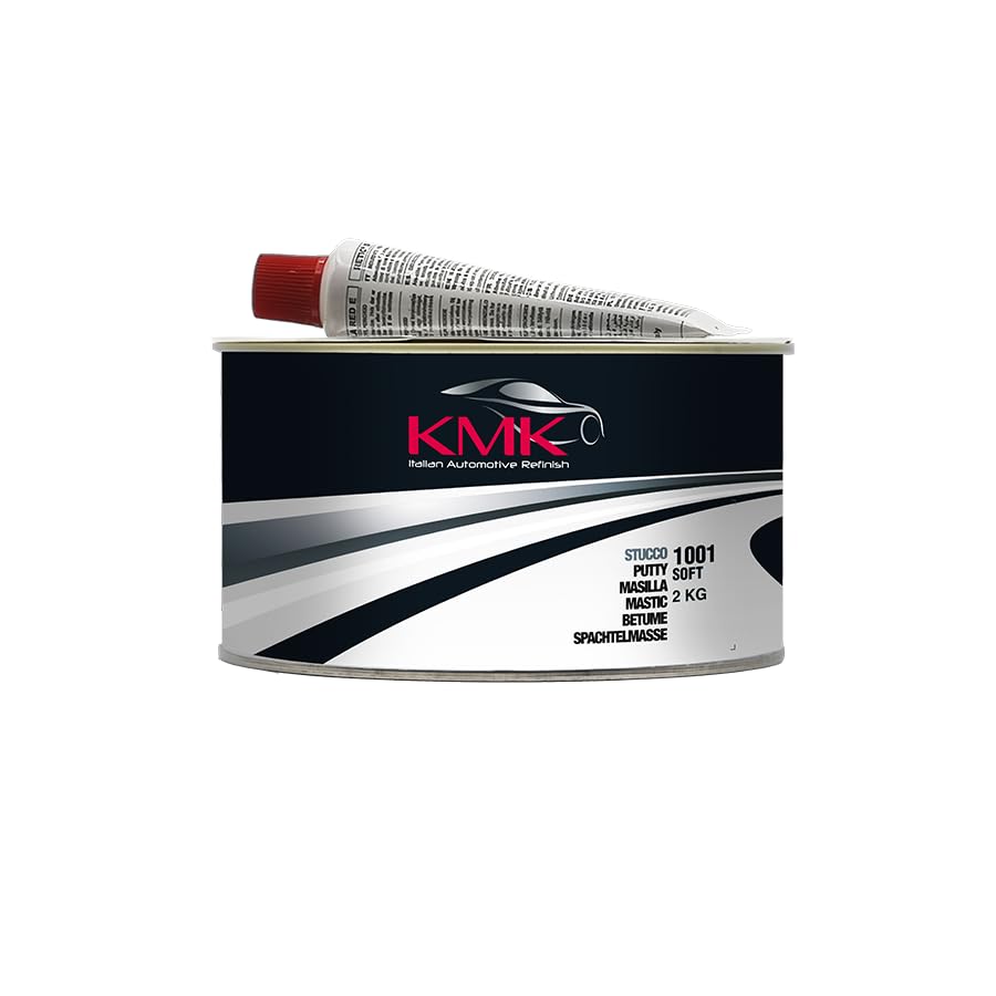 Masilla Poliester Universal Flexible (SOFT) KMK 2 KG - Para uso profesional para carrocería