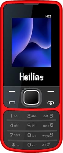 Image of HOTLINE H23 Dual SIM Keypad Mobile Phone | 1.77 inch Display | Wireless FM | Digital Camera | Expandable Memory | LED Torch and Long Battery Life | Wireless FM