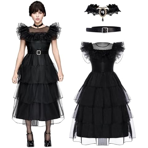 Spooktacular Creations Black Vintage Prom Dress Costume Cover