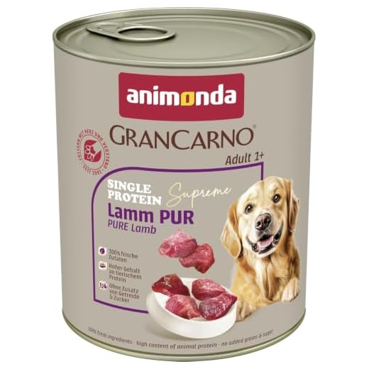 Animonda GranCarno Nassfutter Lamm pur