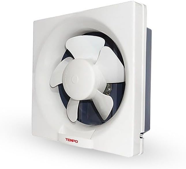 TEMPO TEMPO Plastic Wall Suction Fan 30x30 Cm 40W Brand: TEMPO | Colour: White | Electric fan design: Exhaust Fan | Power source: Corded Electric | Style: مهمة | Product dimensions: 24.5D x 35W x 35.5H centimeters
