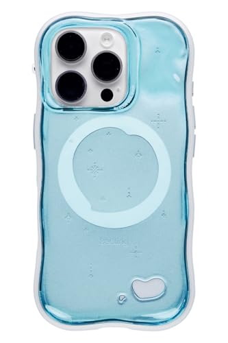 iFace �X�}�z�P�[�X iPhone 16 Pro �Ή� BeBling 2 MagSynq (�u���[) MagSafe�Ή� �y �ϏՌ� ���� �V���o�[ �X�g���b�v�z�[���t�� ���� �E���E�� �L���L�� �z